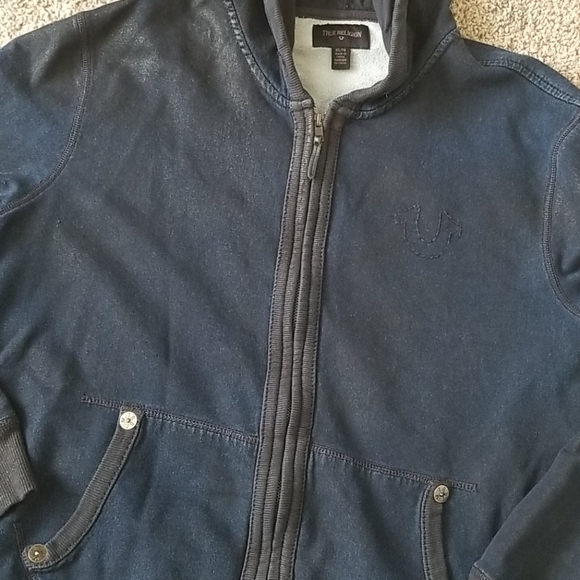 true religion reflective jacket